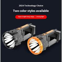 Potente reflector LED multifunción para exteriores, recargable por USB Luz de trabajo, linterna LED de largo alcance para acampar - details 18