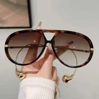 Gafas de Sol Piloto Oversize Estilo Vintage 2025 Sombra de Puente Doble Para Hombres y Mujeres - details 13