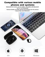 Auriculares Bluetooth para deporte de 6-8 horas de reproducción Micrófono HD Hi-Fi Súper Bajo inalámbrico Reducción de ruido - details 6