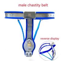 Arnés de castidad con cinturón de acero inoxidable para hombre, lencería sexy, fetiche, BDSM, bondage, herramienta sexual para hombres mayores de 18 años. - details 11