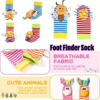 Muñecos de bebé de 4 Piezas, Juguetes, calcetines, Recién nacidos, Regalos - details 4