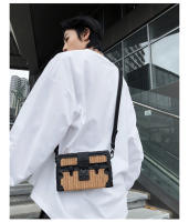 Bolso de caja Bolso cuadrado pequeño Tendencia de la moda de los hombres Bolso bandolera Otoño bolso de hombro para teléfono móvil - details 11