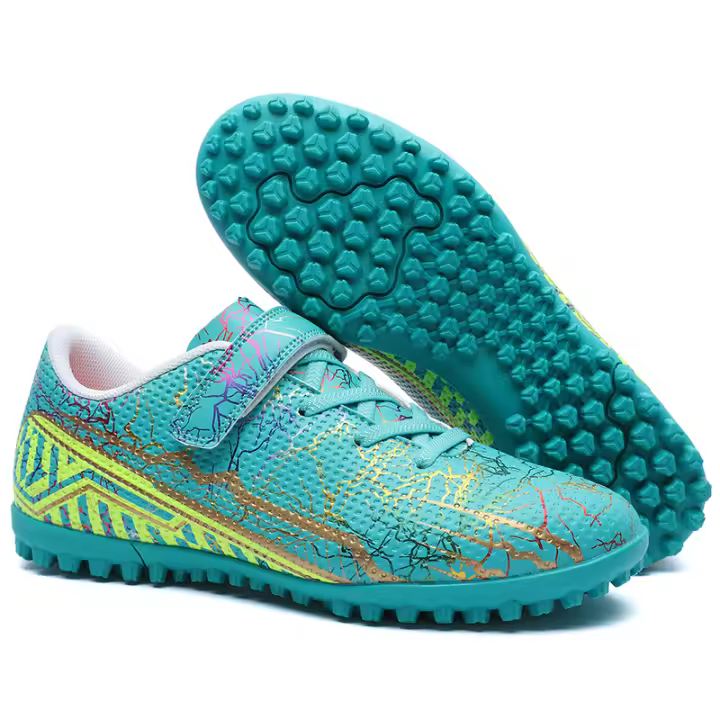 Zapatos de fútbol de césped para niño y niña, calas de fútbol para interior y exterior, cómodas - 1