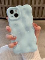 Funda Protectora para iPhone 14 Pro Max, 11, 15 Color Sólido Azul Cremallera Adecuada - details 3