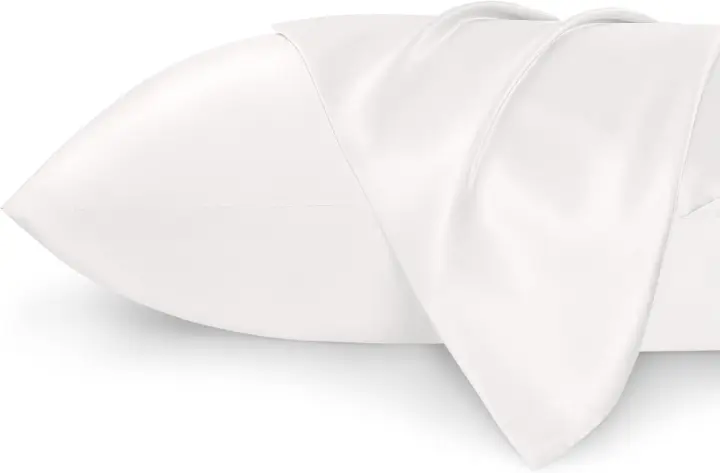 Bedsure-funda de almohada de satén para pelo y piel, sedosa, con cierre de sobre, Similar a fundas de almohada de seda - 1