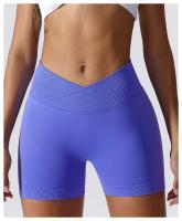 Pantalones cortos de LICRA para Yoga, mallas Push Up de cintura alta para correr, Fitness, gimnasio - details 29