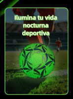 Los balones de fútbol fluorescentes son adecuados para adultos y jóvenes tallas 4 y 5. - details 3