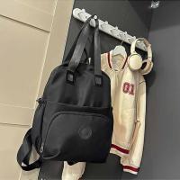Mochila deportiva de nailon de estilo coreano, bolso de hombro de viaje de gran capacidad de Color sólido, bolso de mano con diseño de nicho, bolsa de Fitness para trabajador de oficina - details 17