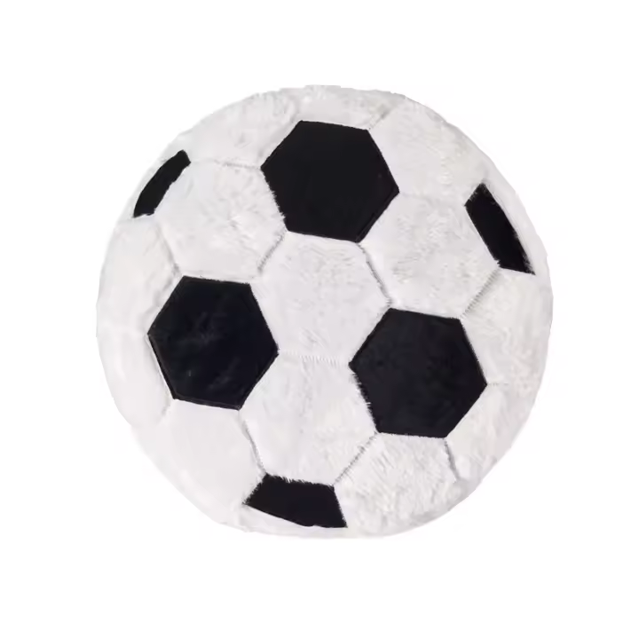 Almohada Creativa de Fútbol Cojín para Abanico, Regalo de Año Nuevo para Amantes del Fútbol - 1