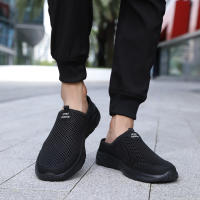 Zapatos de Malla Transpirable para Hombres en Verano Zapatillas Casuales de Gran Tamaño con Suela Suave y Diseño Hueco - details 15