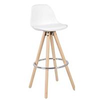 Taburetes con Respaldo Cuero Sintético Cocina Regulable en Altura Taburete Giratorio Peluquería Sillas Bar Taburete de Escritorio Negro 39,5-50,5cm de Altura BH304sz-1 - details 11
