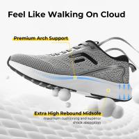 Zapatillas deportivas para correr para hombre, zapatillas ligeras y transpirables para pies hinchados, zapatos anchos, calzado de entrenamiento atlético - details 9