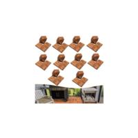 Muebles de Jardín de Polirratán Conjunto de Balcón de 7 Piezas Sofá, Sillas Individuales, Mesa y Cojines de Asiento Diseño de Terraza para Balcón Negro - details 11