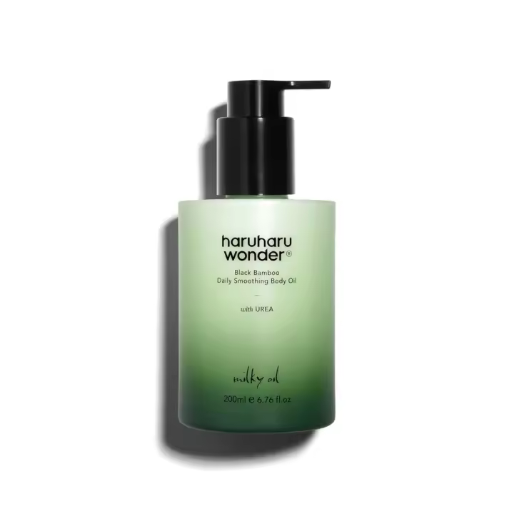 HARUHARU Wonder Black Bamboo Aceite corporal suavizante diario: absorción rápida, ligero, no graso, hidrata profundamente, se retiene - 1
