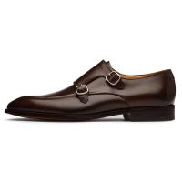 Zapatos con tirantes de monje doble, lujosos zapatos de cuero para ocasiones formales - details 2