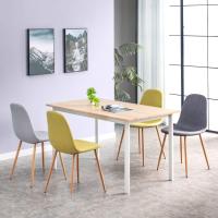 Pack de 2 sillas de Comedor, diseño nórdico con Asiento Acolchado y Respaldo ergonómico - details 33