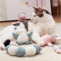 Diversión Interactiva de Peluche para Gatos Forma de Oso, Cerdo, Ganso - details 18