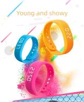 Pulsera inteligente LED Digital resistente al agua, reloj inteligente con Monitor de podómetro para correr, recordatorio de alarma de vibración - details 1