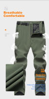 Pantalones de senderismo para hombre, pantalón de carga de secado rápido, impermeable, elasticidad, S1508A - details 4