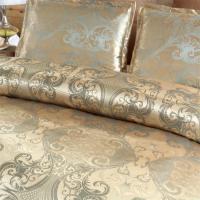 Juego De Funda De Edredón Jacquard De Satén Europeo, Juego De Cama Para Dormitorio, 3 Piezas - details 4