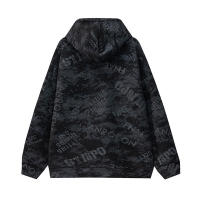 Sudadera con capucha para hombre, chaqueta informal de ante, retro, moda de otoño - details 0