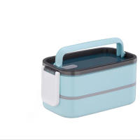 Caja De Almuerzo Térmica De Acero Inoxidable De Doble Capa Portátil Para Estudiantes y Trabajadores Ideal Para Microondas - details 2