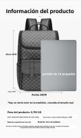 Nueva mochila de gran capacidad para hombres, mochila universitaria, mochila de ordenador, bolsa de viaje de ocio. - details 1
