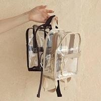 Bolsa De Playa Transparente A Prueba De Agua, Mochila De Viaje De Cristal, Gran Capacidad De Almacenamiento De Mano - details 6