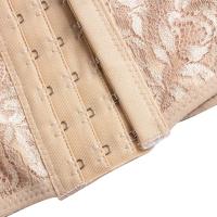 Corsé bordado de malla para mujer, faja moldeadora de cuerpo, entrenador de cintura, fajas colombianas originales, ropa moldeadora de Control de ajuste del vientre - details 15