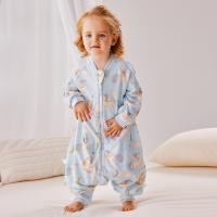 Saco de dormir para bebé de pierna A Algodón puro de doble capa de primavera y otoño - details 2