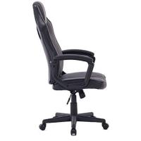 Silla de Ordenador Oficina |   Ergonómica para Gamers Especial Videojuegos |   Piel Sintética Acolchada |   Altura e Inclinación Ajustables |   Color Negro y Azul - details 12