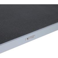 Silla de Jardín Plegable Monza, Silla Abatible de Aluminio y Textileno, Sillón de Balcón Respaldo Reclinable con 8 Posiciones, Plateado/Negro - details 9