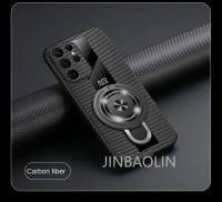 Funda transparente a prueba de golpes con soporte magnético de lujo para Samsung Galaxy S25 S24 Ultra S23 S22 Plus, funda trasera de cuero de oveja - details 19