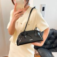 Nuevo bolso de hombro estilo coreano a cuadros, de piel sintética, con lazo dulce, estilo Boston, informal, de color sólido, bolso de mano para mujer, para regalo. - details 31