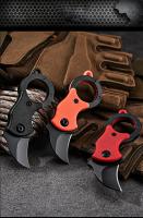 Cuchillo de bolsillo EDC portátil para exteriores, Mini cuchillo con forma de pata de zorro, abridor de estuche, collar - details 1