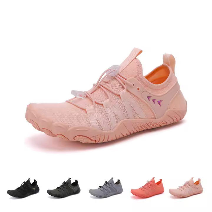 Botas de tacón desnudo para hombre y mujer, zapatos deportivos ligeros y transpirables para surf, yoga, calzado de playa - 1