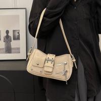 Bolso de mano a la moda Y2K, bolso para axila con remaches de estrella, bolso de hombro para chica picante, bolso cruzado Retro, ropa de calle - details 11