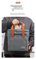 Bolsa De Almuerzo Portátil Doble Capa Gran Capacidad Para Camping Y BBQ Durable De Tela Oxford Adecuada Para Picnic Y Uso Al Aire Libre - details 11