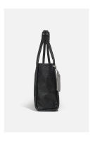 Bolso de mano de gran capacidad negro de cuero para mujer, nuevo bolso de hombro de primavera para viajeras, bolso grande para las axilas - details 12