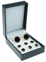 Conjuntos de alfileres de gemelos para hombre, accesorios clásicos para camisas de frac, bodas y fiestas de negocios, broches, collares, regalos - details 2