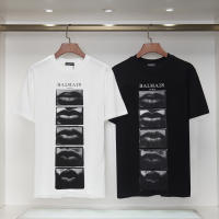 Camisetas Casuales de Verano 2025 Algodón Puro, Cuello Redondo, Estampados de Logotipo para Parejas, Zapatillas y Ropa Deportiva para Hombres - details 8