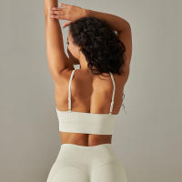 Nessaj-Sujetador deportivo sin costuras para mujer, camisola de yoga, top de fitness para correr y gimnasio - details 4