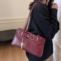 Bolso Messenger de Moda para Mujeres Color Sólido, Cierre de Cremallera, Linedo de Poliéster, Pintado de Borde, Versátil para Ocasiones con Bolsillo para Teléfono - details 7