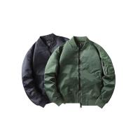 Spring Autumn Men's MA1 Bomber Jacket Fashion Hip Hop Streetwear Zipper Coats Men Baseball Uniform Pilot Jackets Clothing - details 2