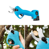 Tijeras de podar eléctricas inalámbricas de 16.8 V con podadora de ramas de árbol con batería de litio recargable de respaldo de 2 uds - details 1