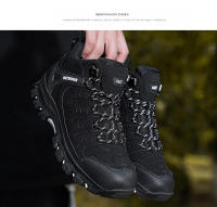 Botas de senderismo al aire libre para hombre, botas de Trekking duraderas antideslizantes para escalada de montaña, botas tácticas militares de alta calidad - details 18