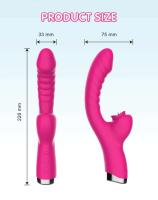 Leten Vibrador 2 en 1 Estimulador de Clítoro y G Spot Juguete Sensual para Mujeres - details 4