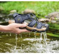 Sandalias De Verano Para Hombre, Zapatos Informales De Cuero Para Hombre, Sandalias Transpirables Para Exteriores Para Hombre, Zapatos De Playa, Zapatillas, Zapatos Romanos De Moda - details 12