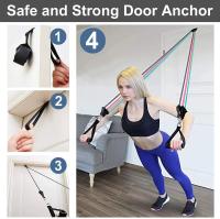 Juego de bandas de resistencia, cuerda de tracción de tensión para hombres y mujeres, bandas de ejercicio para Fitness, gimnasio en casa, equipo de entrenamiento de fuerza - details 8