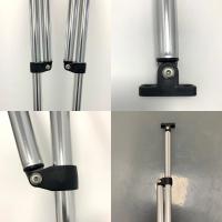 Extremo del ojo de la tapa de la cubierta de nailon negro, accesorios superiores de Bimini marino, herrajes para toldos, accesorios, utilizados para Kayak, canoa, barco marino - details 9